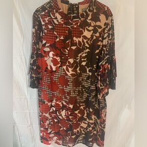 sheragano long sleeve dress
